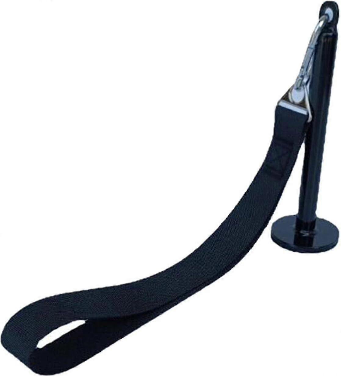 Cintura per allenamento di braccio di ferro, Allenamento della forza del braccio, Rinforzatore per polso e avambraccio, Cinturino in nylon, Nero