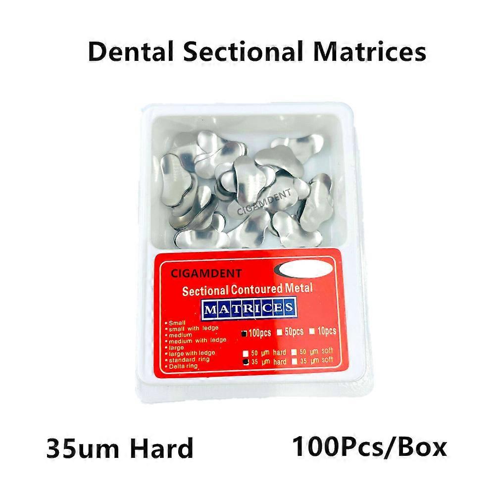 Automatrix Dental Matrix Bands Anneau Matrices profilées avec pinces Pinces Instruments de remplissage en résine composite