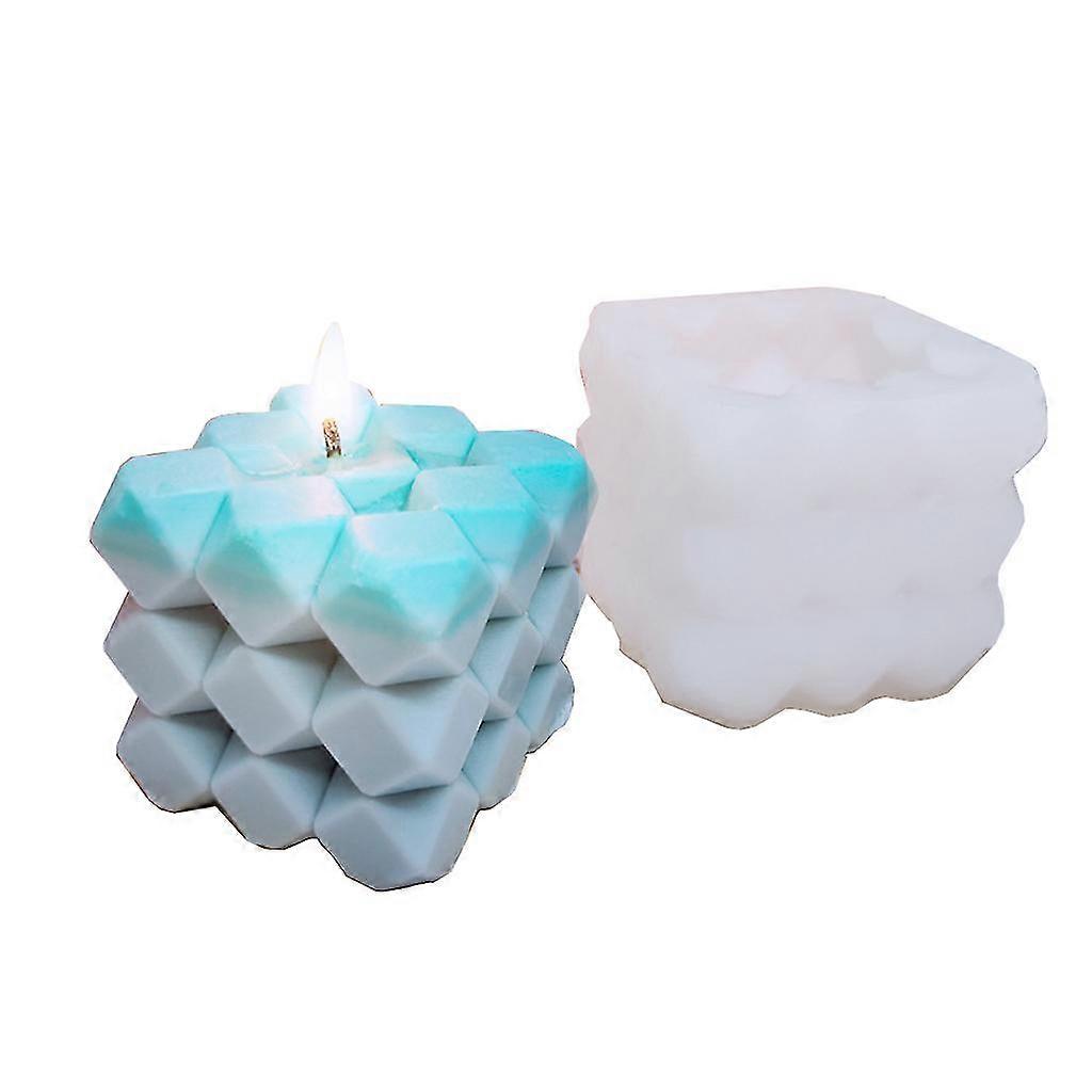 Diy 3d Handmade Three-dimensional Modeling Silicone Mold Geometric Shapes