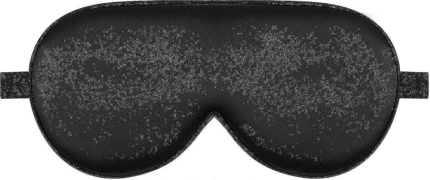 ألاسكا بير العضوية التوت الحرير النوم قناع ريشة خفيفة وسحابة غطاء العين لينة للنوم، قه