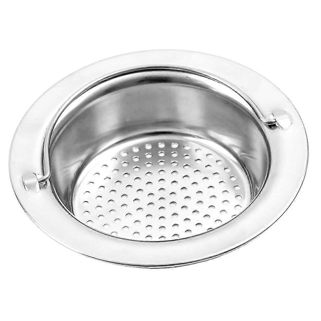 2pcs Stainless Steel Portable Kitchen Sink Strainers, Strainer Stopper