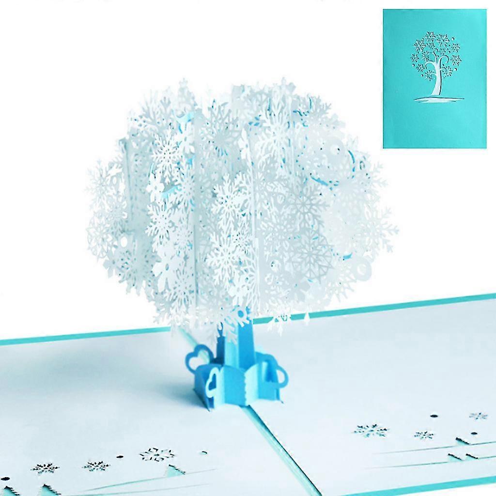 3d Snowflake For Pop Up Greeting Cards Happy Birthday Lover Valentines Anniversa