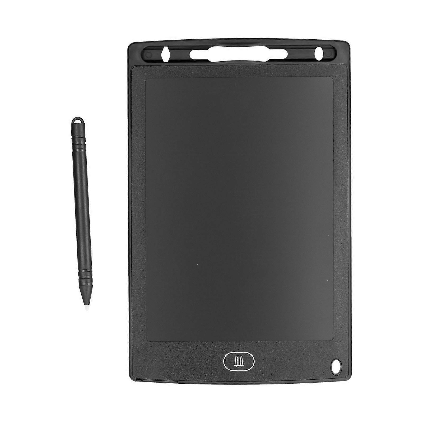 Schreibtablett 8,5 Zoll tragbare digitale LCD-Schreibtafel im Vollbildmodus mit Stift zum Zeichnen von Graffiti-Meeting-AufzeichnungSchwarz