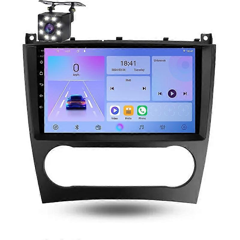 For Benz C Class W203 W209 C180 C200 2004-2011 Radio Multimedia Video Player WIFI Navigation GPS