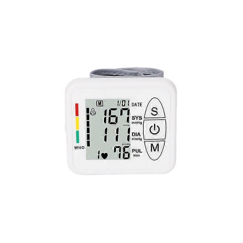 XHX Professionell Elektronisk Överarm Blodtrycksmätare, Smart Exakt Manschett Blodtrycksmätare, Automatisk Detektering av Hypertoni, Arrhyth