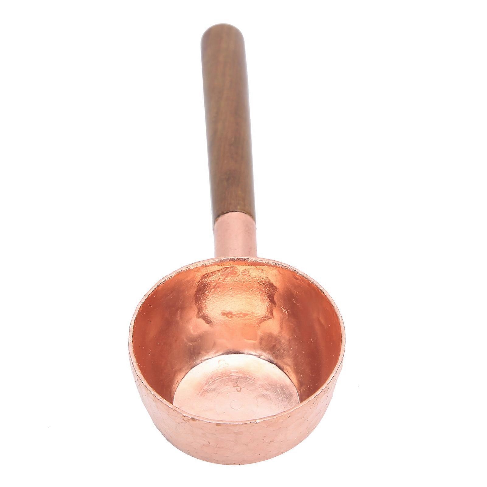 Natural Walnut Coffee Beans Spoons for Coffee Tea Sugar Salt Long Handle Measuring Spoons