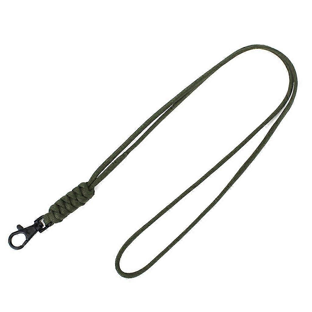 Fonott kulcstartó zsinórok Nagy teherbírású Paracord zsinór nyaklánc sípok szíj