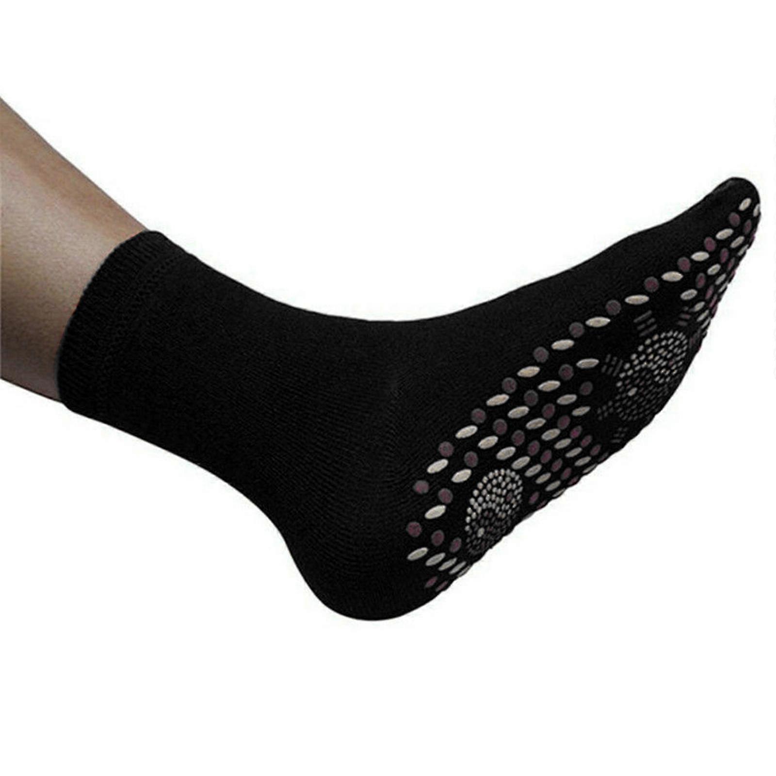 Self-heating Socks For Tourmaline Physiotherapy And Improved Blood Circulation