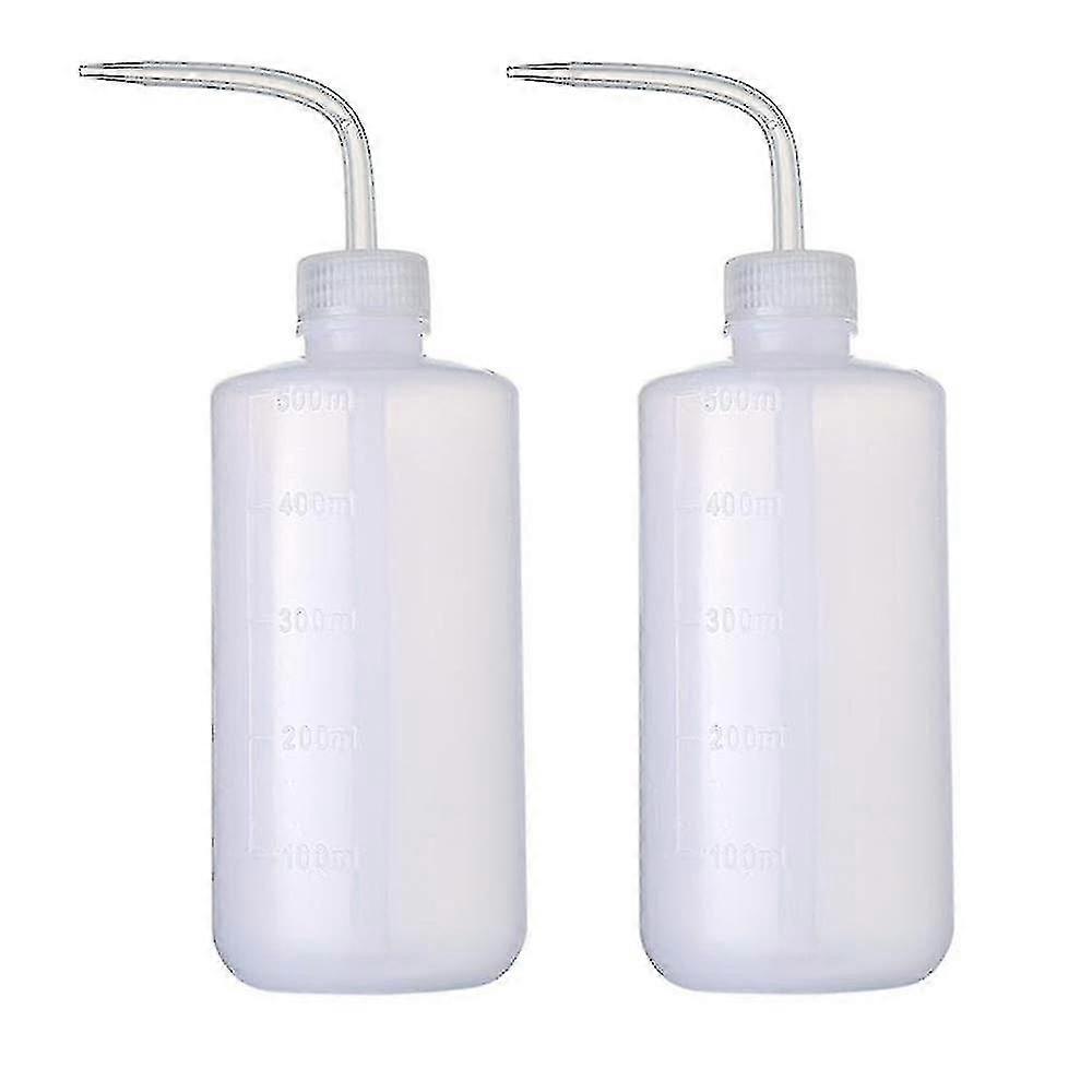 2pcs 500ml Tattoo Wash Bottle