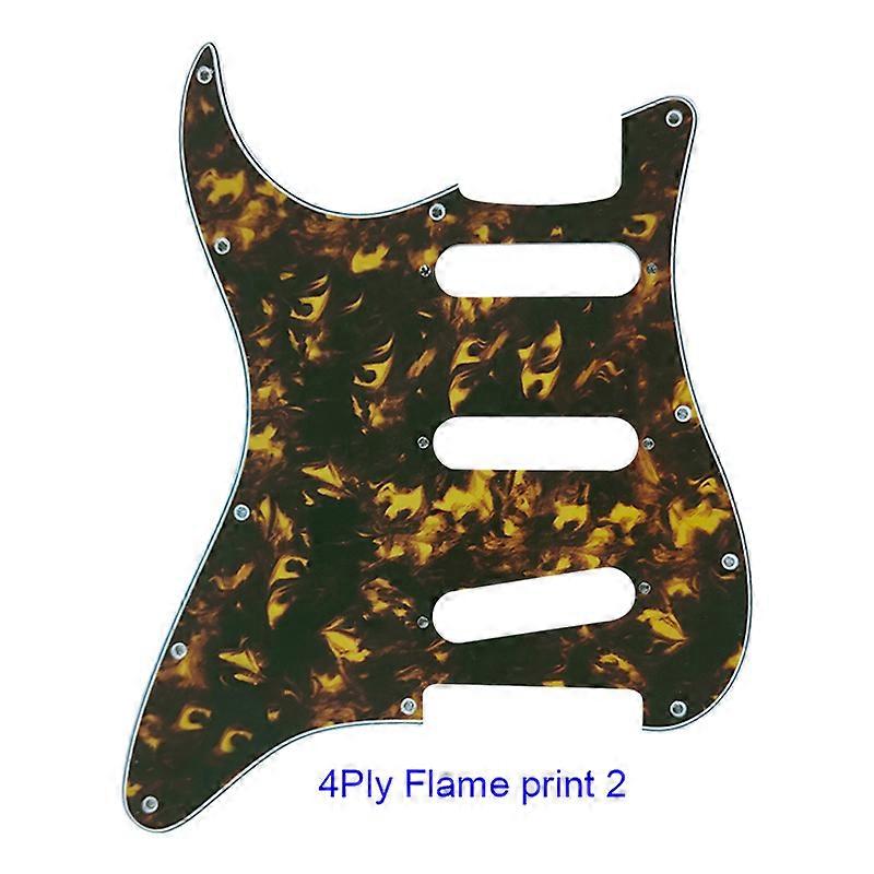 Custom für Linkshänder USA/Mexico FD 11 Schraubenloch Gitarre Schlagbrett St Standard SSS St Scratch Plate NO Control Punch Holes