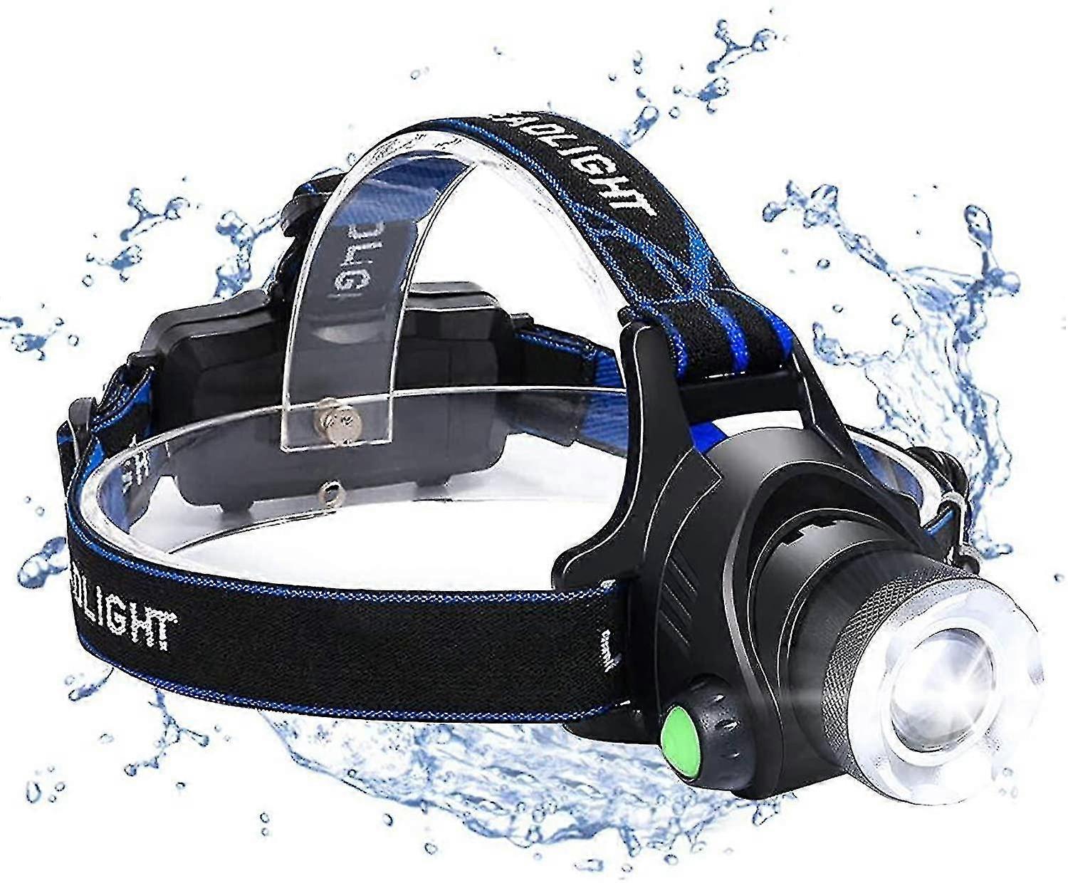 Usb Rechargeable Ip64 Waterproof Single Led Headlight