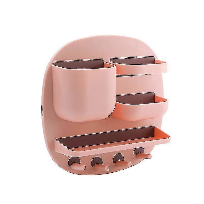 Hushållets stansfria väggmonterade förvaringsställ