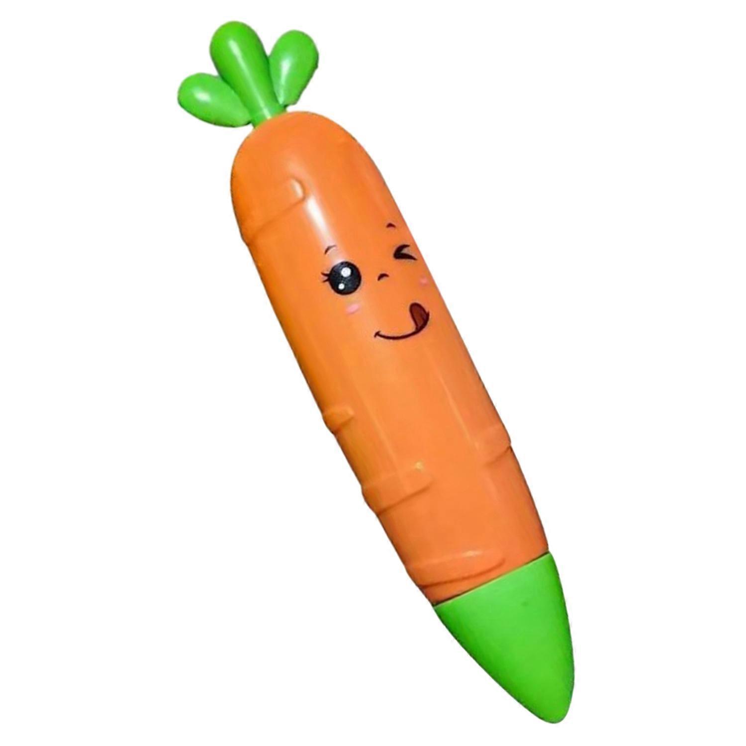 Telescopic Radish Toy Funny Spinning Top Stress Relief Decompression Portable Gravity Carrot Toy