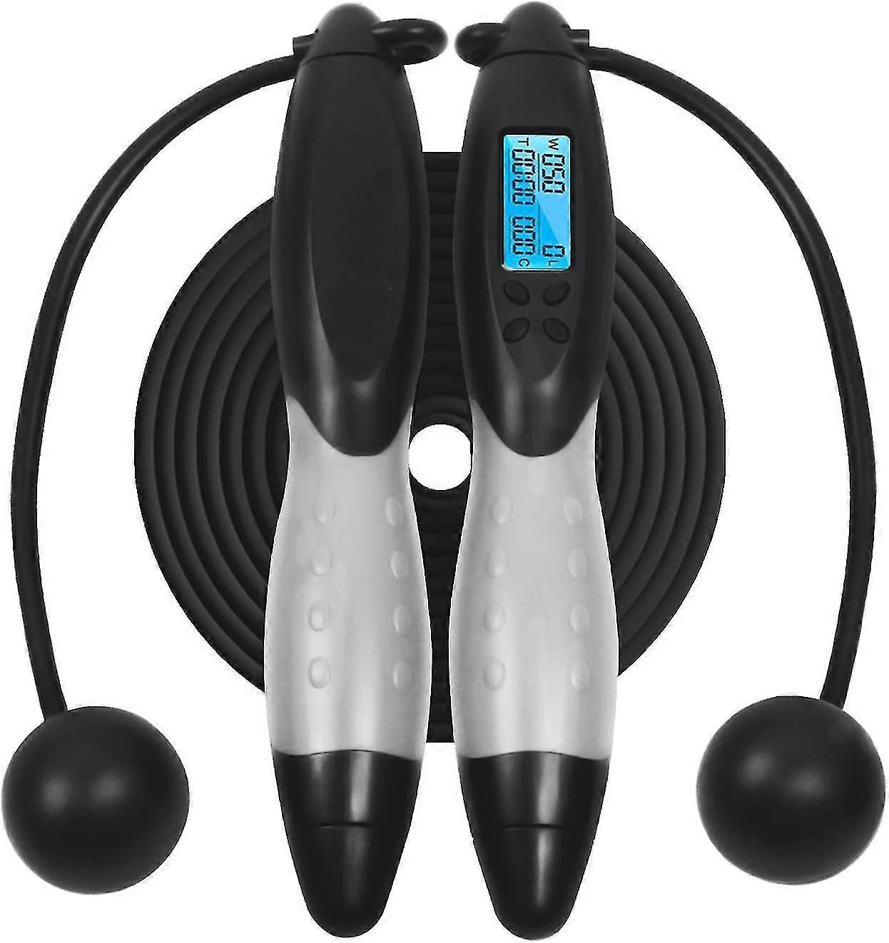 Jump Rope For Indoors And Outdoors, Adjustable, Calorie Counter, Jump Rope With Alarm
