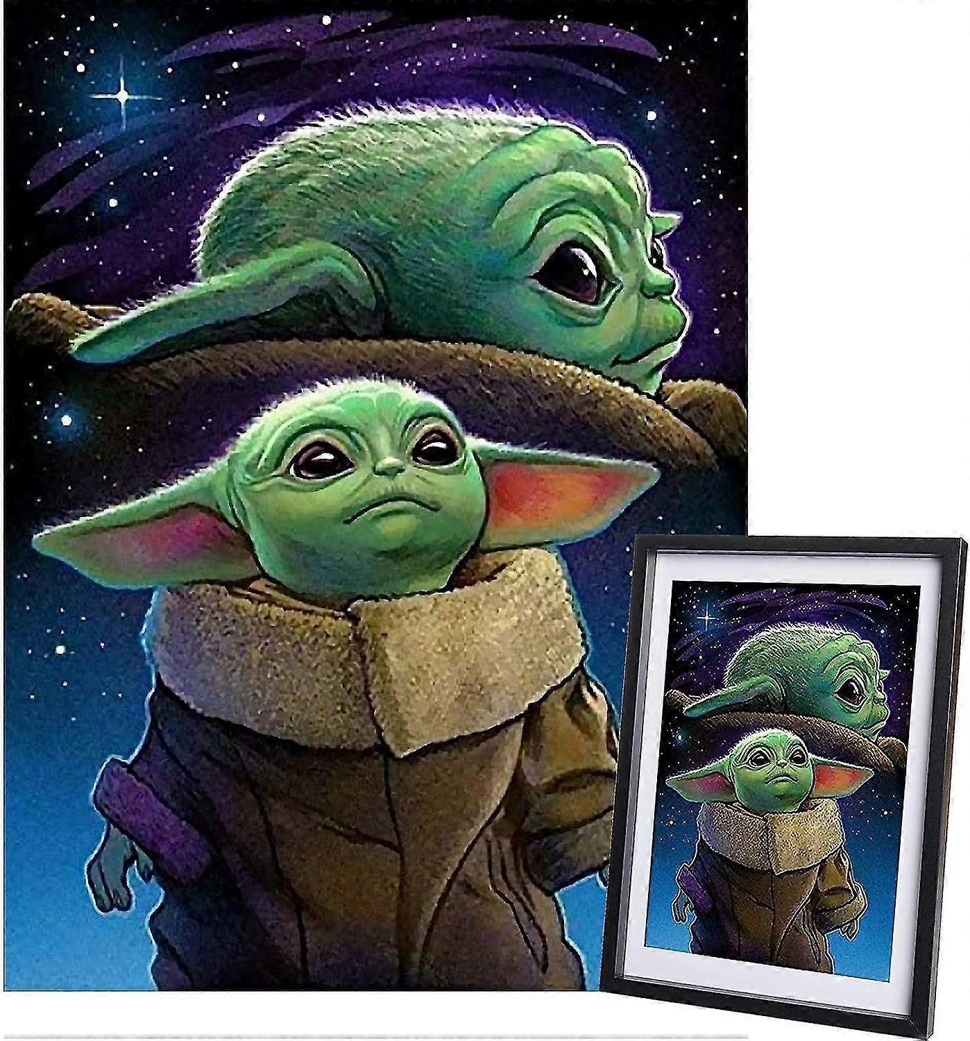 Diy 5d Diamond Painting, Diamond Painting For Adults, Diamond Painting For Kids, Living Room Bedroom Decoration Wall Sticker, Alien (unframed)blue