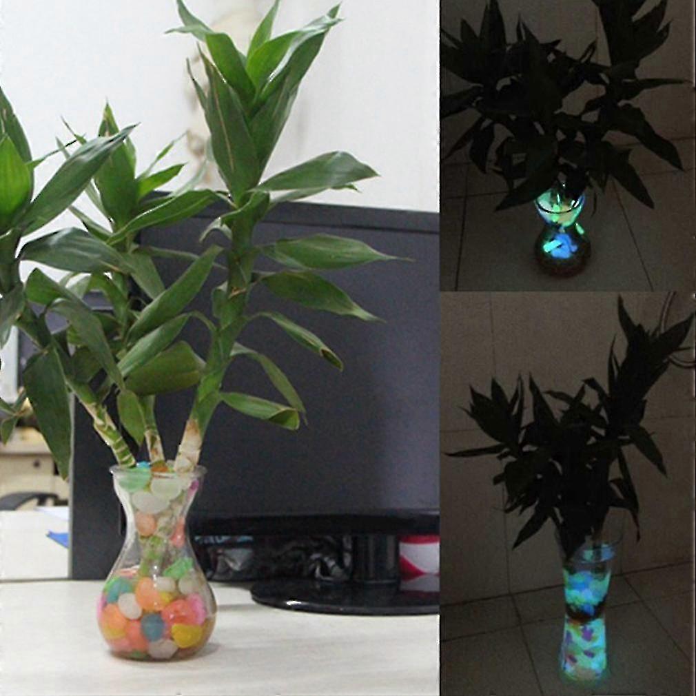 Luminous Artificial Pebbles Stone Multicolo Path Garden Decoration Accessories