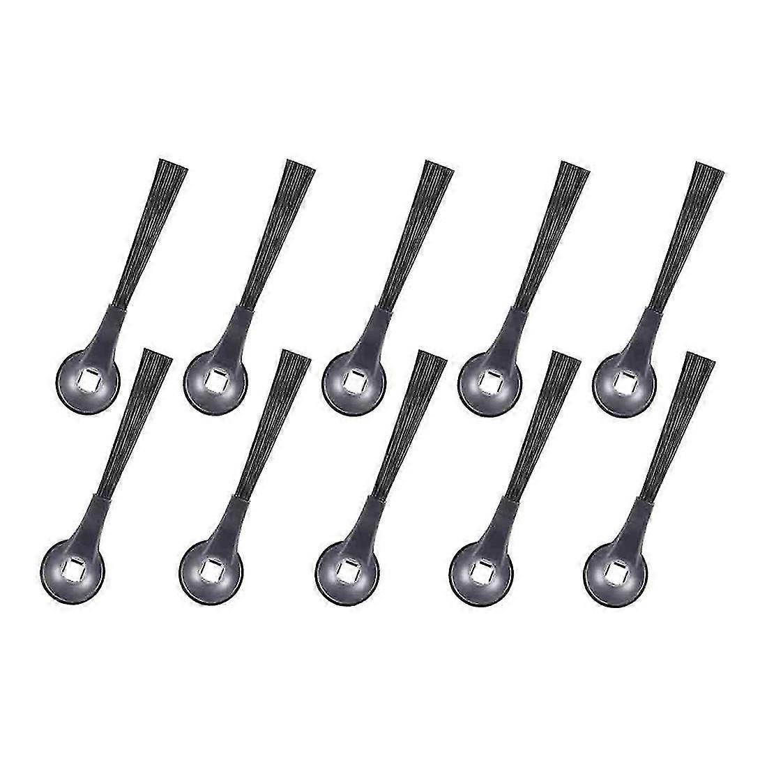 10pcs Side Brushes Replacement Compatible For Iq Robot R101ae (rv1001ae), Rv1100, Rv1101, Rv2011dru