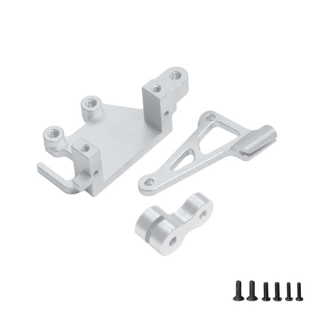 Caliper Servos Mount Servo Bracket LOS261013 for 1/4 PROMOTO-MX MOTORCYCLE LOS06000 LOS06002 Silver