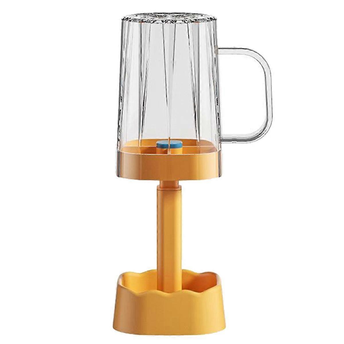 Toothbrush Holder with Tooth Brush Cup, Suitable for All Toothbrushes, Toothbrush Holder with Mouth