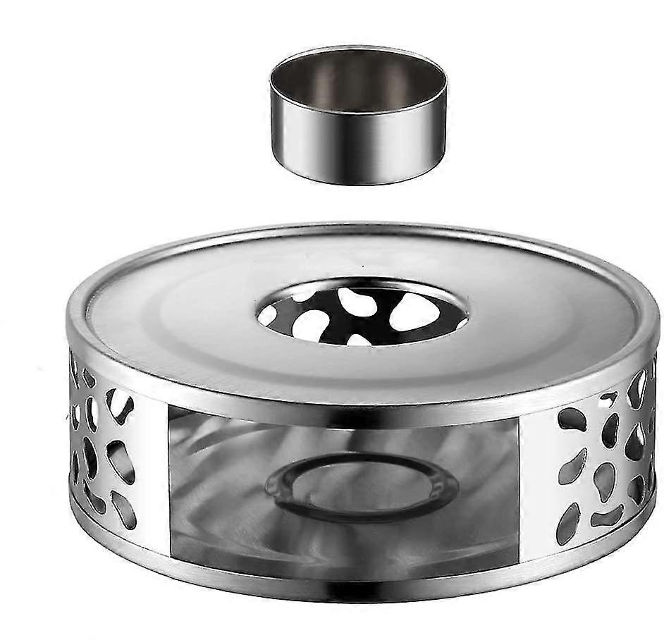 Warmer Made Of Stainless Steel With Tea Light Holder, Tea Warmer, Coffee Warmer, Tea Light, Tea Warmer, Stable Does Not Rattle, Rechaud Suitable For A