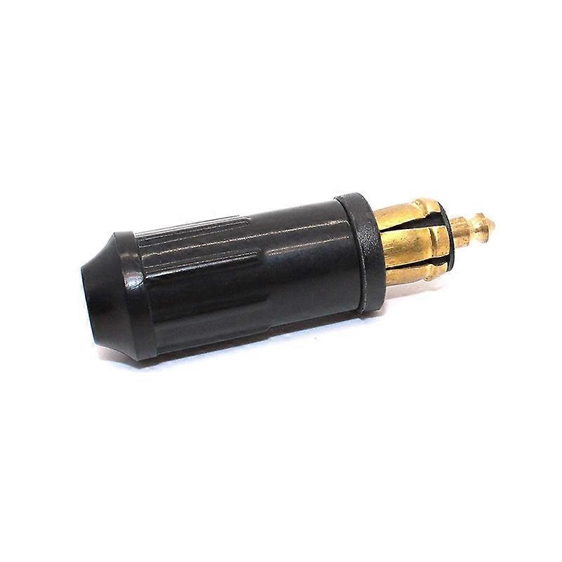 DIY Din Hella Male Plug Powerlet Plug European Type 12V Cigarette Lighter Adapter Connector Fits Motorcycles