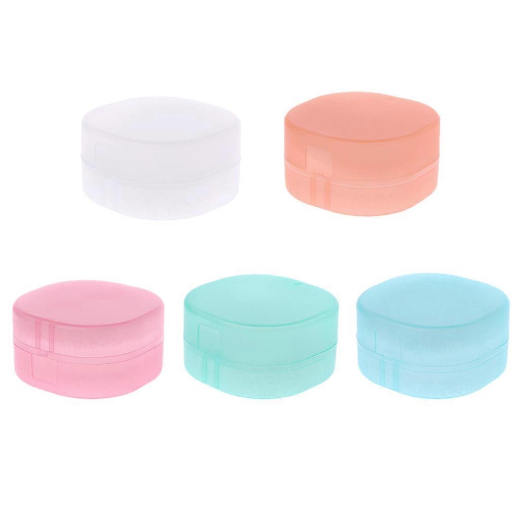 Travel Portable Soap Box Sealed for Case with Sponge Set Soap Dish Dustproof Soa