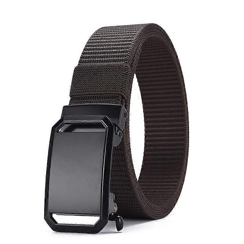 New Automatic Buckle Belt, Canvas Tactical Workwear Casual Outdoor Military Training Pants Belt For MenBelts