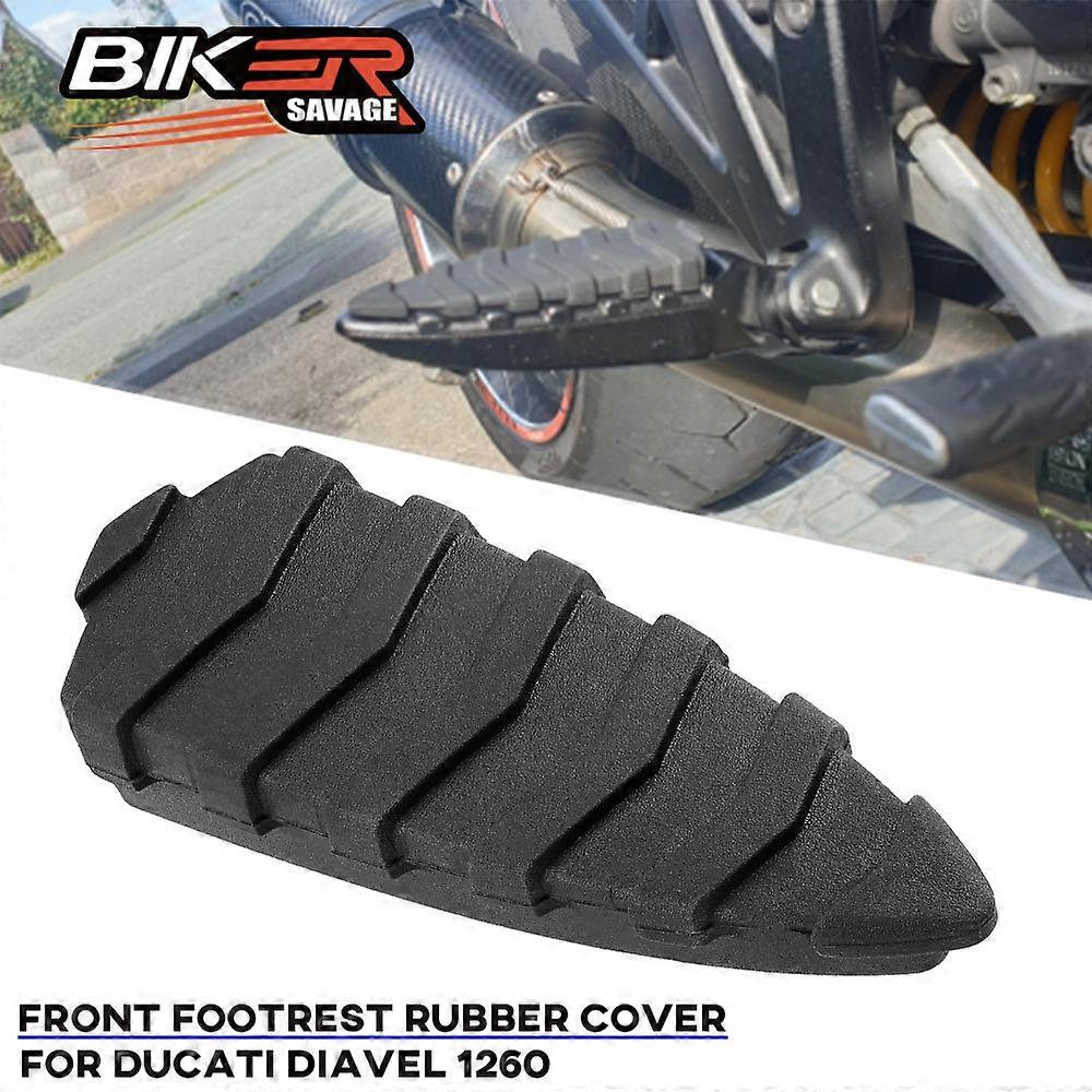 Front Footrest Cover For DUCATI Diavel 1260 X Diavel 20112022 Motorcycle Accessories Pedal Stop Foot Peg Bracket Rubber