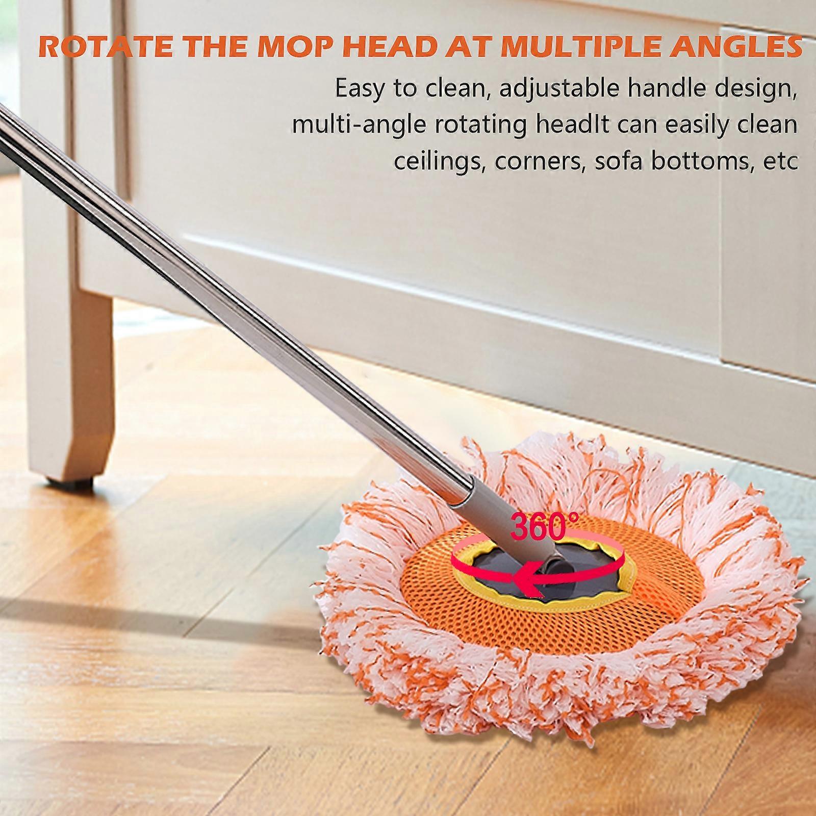 Reglabil 360 rotative de curățare Mop floarea soarelui Mop extensibil moale de perete de sticlă