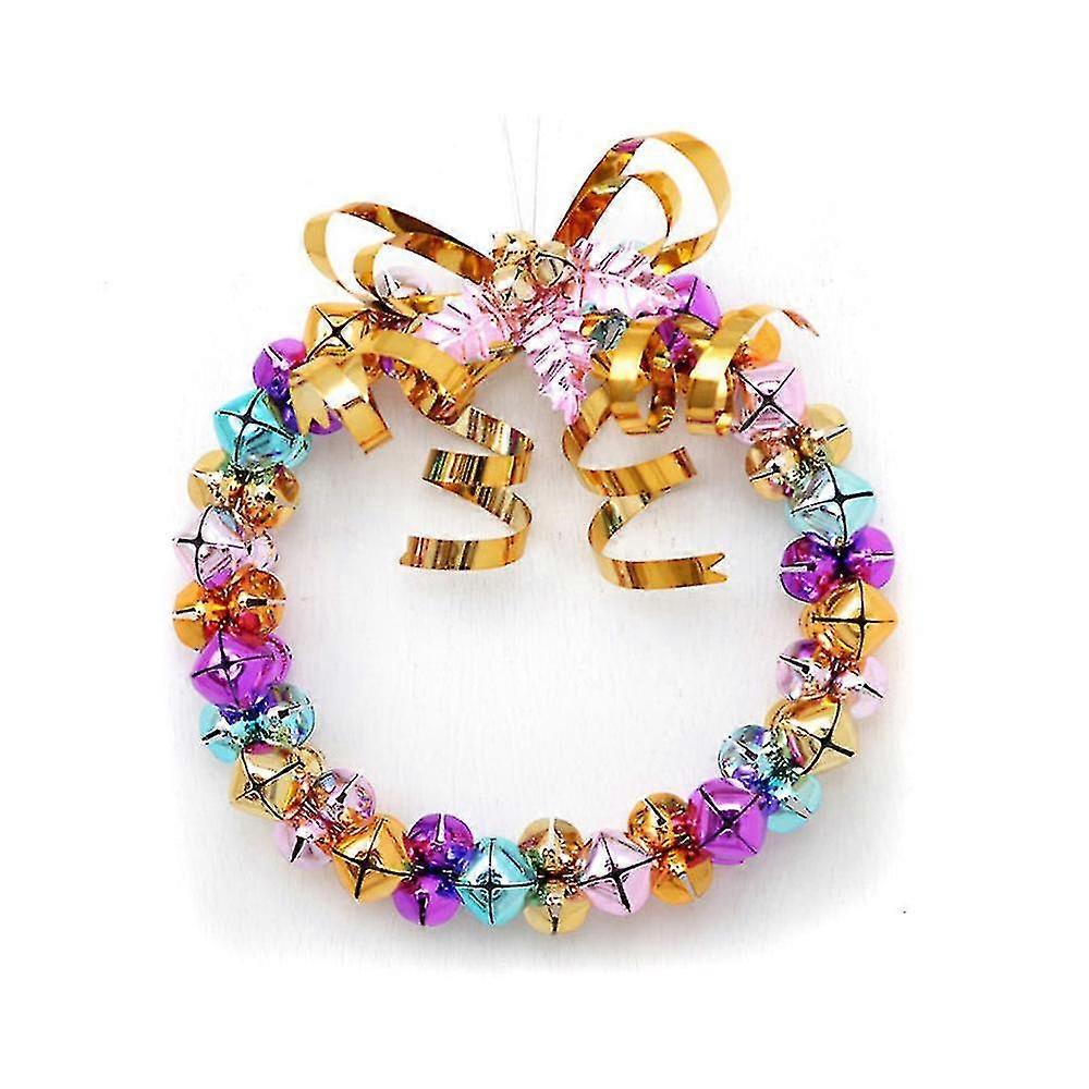 Creative Christmas Wreath Wrought Iron Christmas Bell String