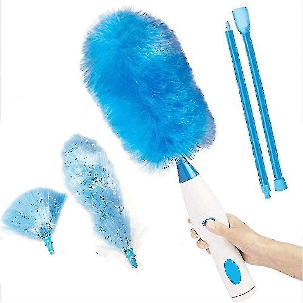 Cleaning Brush Electric Duster Adjustable Spring Dust Collector Tool Household Helper