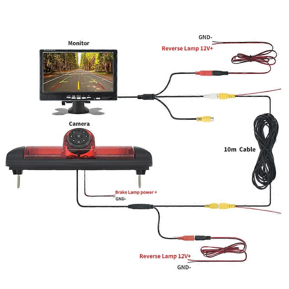 Kit Telecamera Retromarcia Monitor E Luce Freno Posteriore 7 - Foto 3