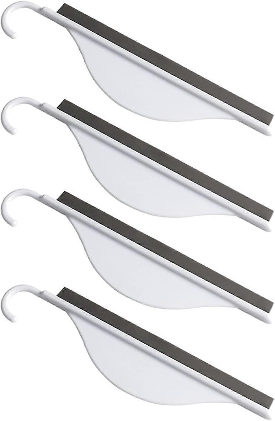 Shower Squeegee, Multi-Purpose Silicone Streak-Free (4Pcs)