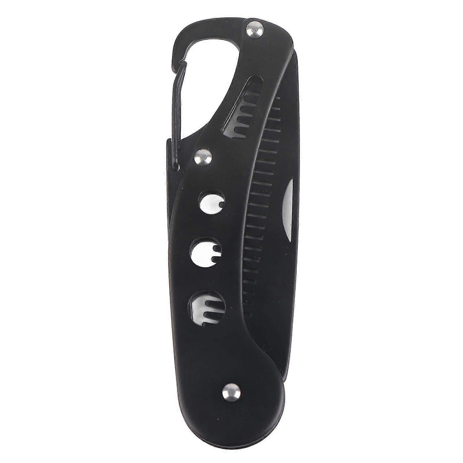 Men's Beard Styling Comb - Folding Stainless Steel Comb for Mustache and Beard