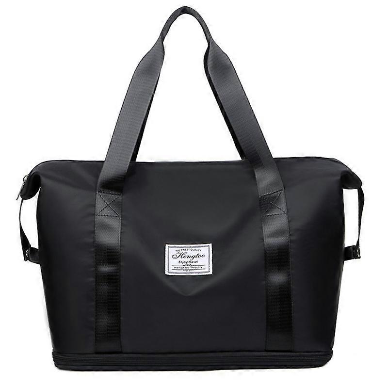 Upgrade Women Travel Duffel Bag Expandable Large Capacity Lightweight Waterproof