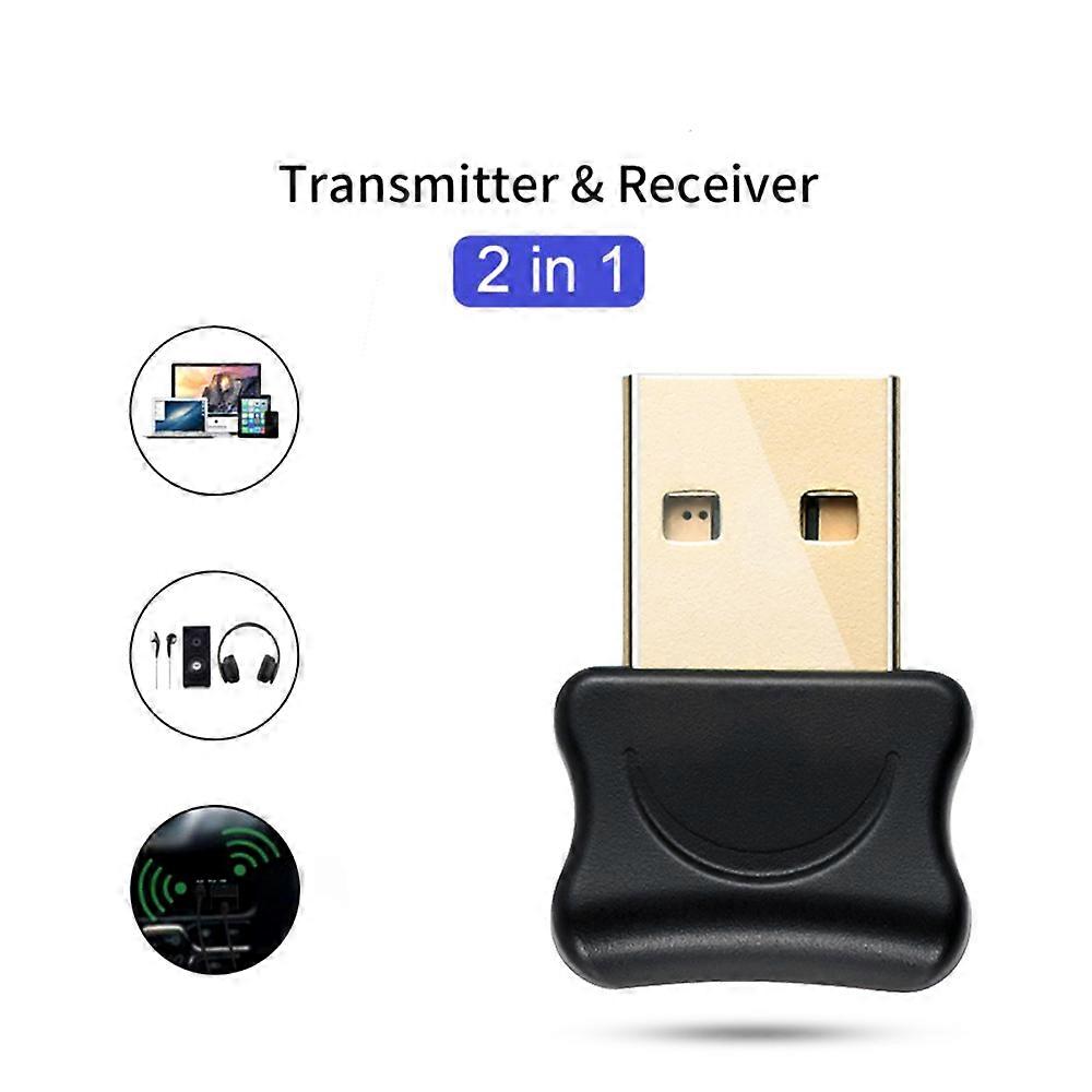For Data Dongle Receiver USB Bluetooth-Compatible 5.0 Adapter Transmitter Suitable For PC Computer Laptop Headset Audio Printer