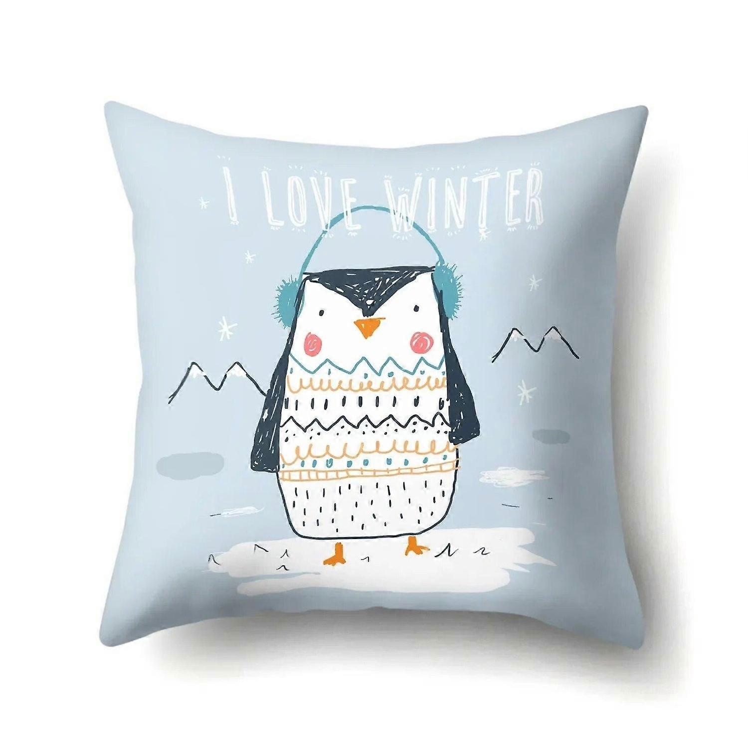 Print Pillowcase Sofa Cushion Cover Design Style -360