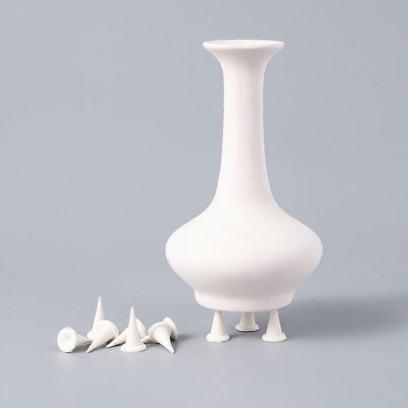 40Pcs Reusable Ceramic Refractory Support Nails Practical Kiln Supporting Nails DIY Clay Art Tools