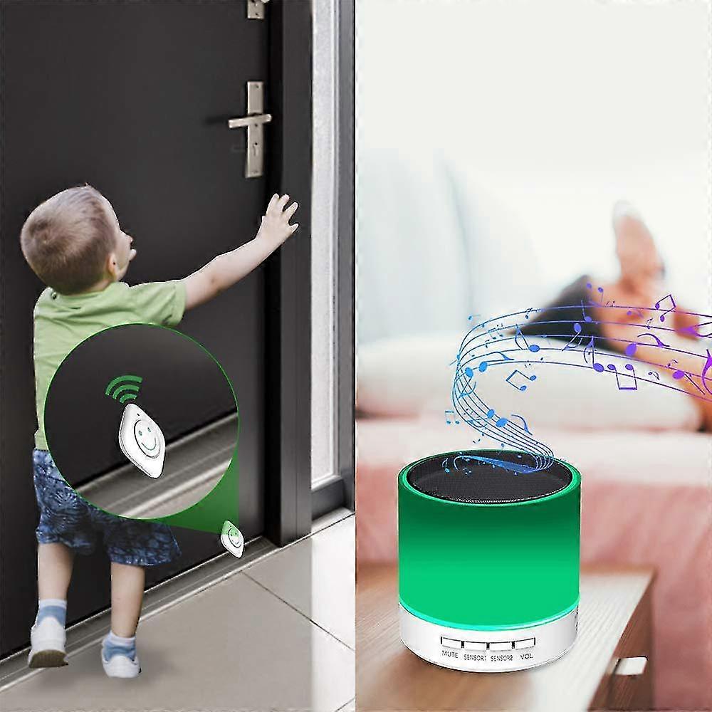 Allarme Porta Wireless 120dB Con Sensore Tattile | Antifurto Fai-da-te A Batteria