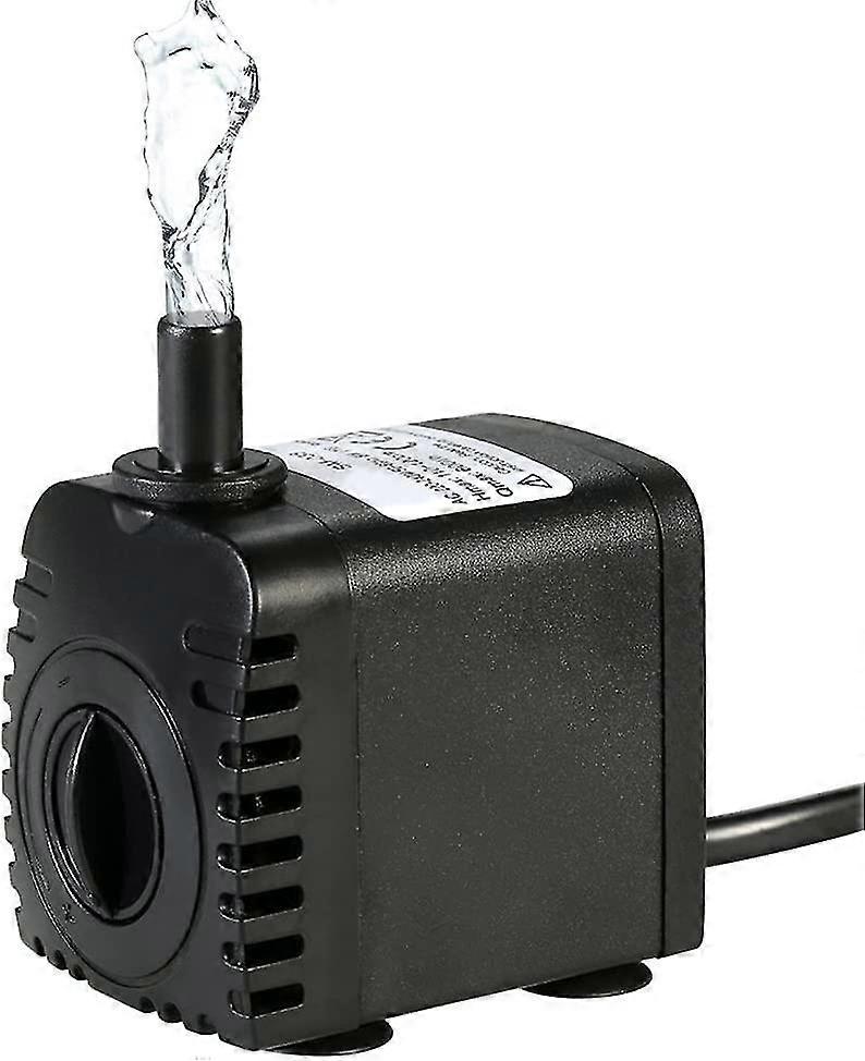 600l/h 8w Submersible Pump For Rium Tabletop Fountains Pond Ens And Hydroponic Sys -