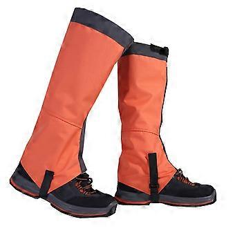 2024 Sale 1 Pair Hiking Leg Gaiters Snow Boot Gaiters Breathable Waterproof Walking High Leg Cover for Outdoor Research Climbing