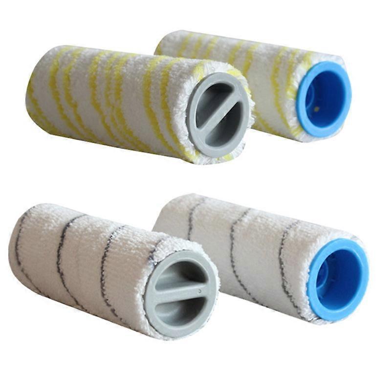 AD-2 Pairs Set Suitable for Karcher Fc5 Wireless Cleaning Hard Floor Mopping Machine Rolling Brush Rag Brush (Two Colors)