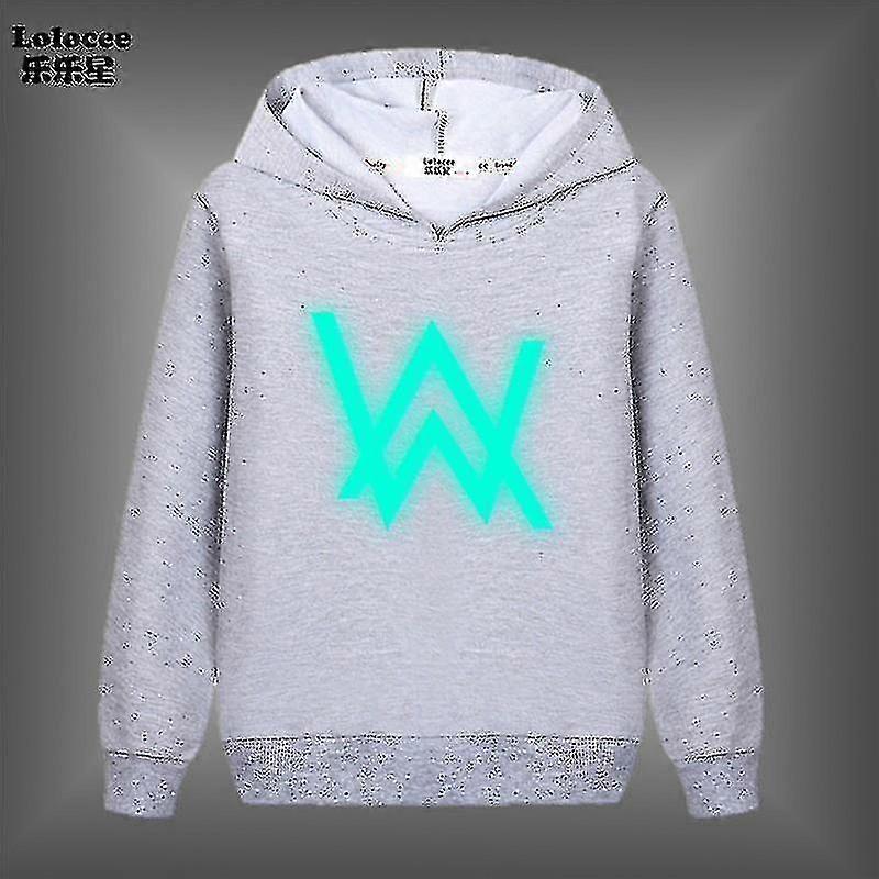Teens Alan Walker Glowing Sweatshirt Kids Boys Pullover Hoodies