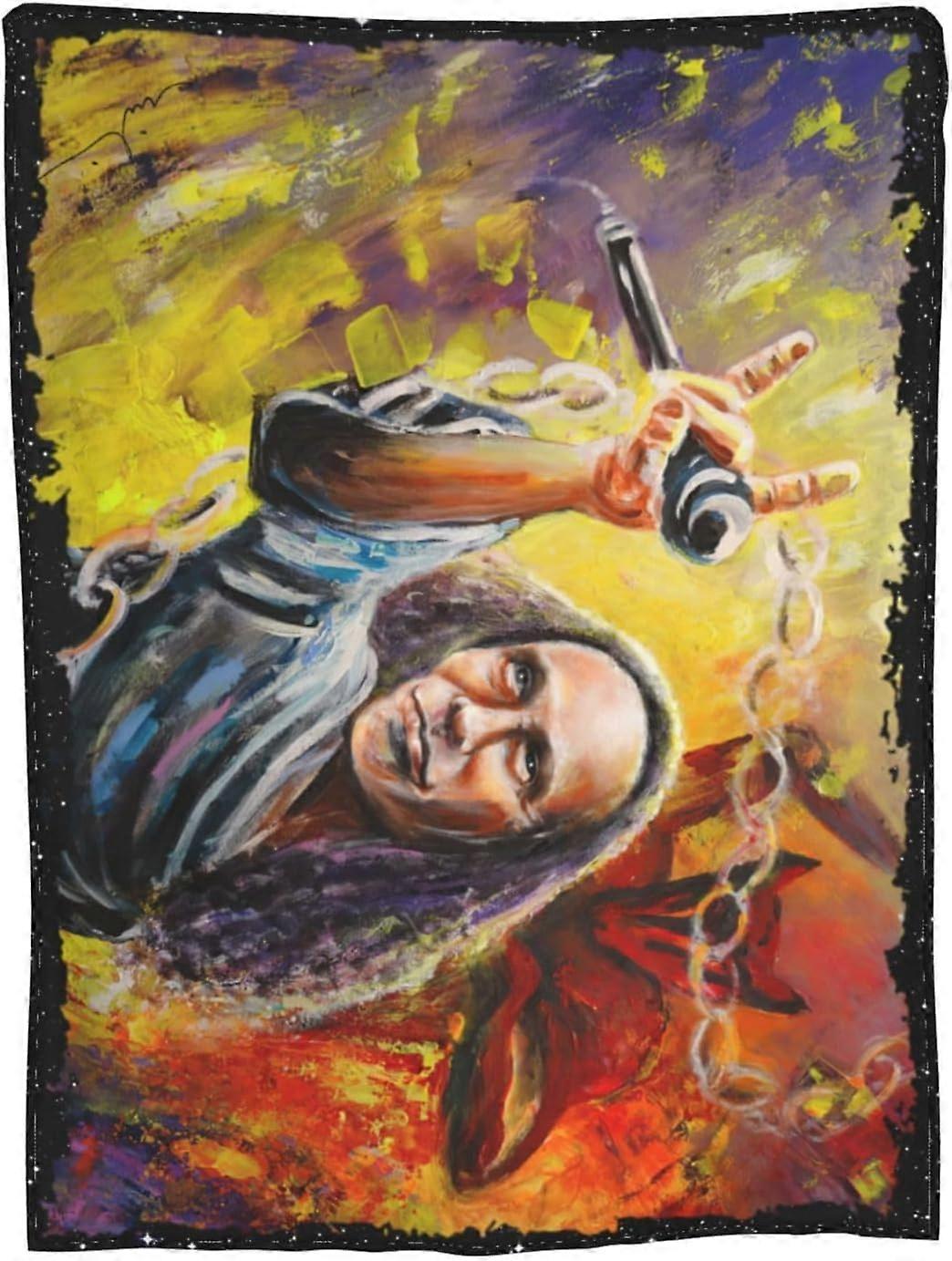 Ronnie Metal James Music Dio Blanket,Throw Blanket for Couch,Bed and Sofa Soft Blankets for All Season Warm Blanket for Bed Fuzzy Blanket