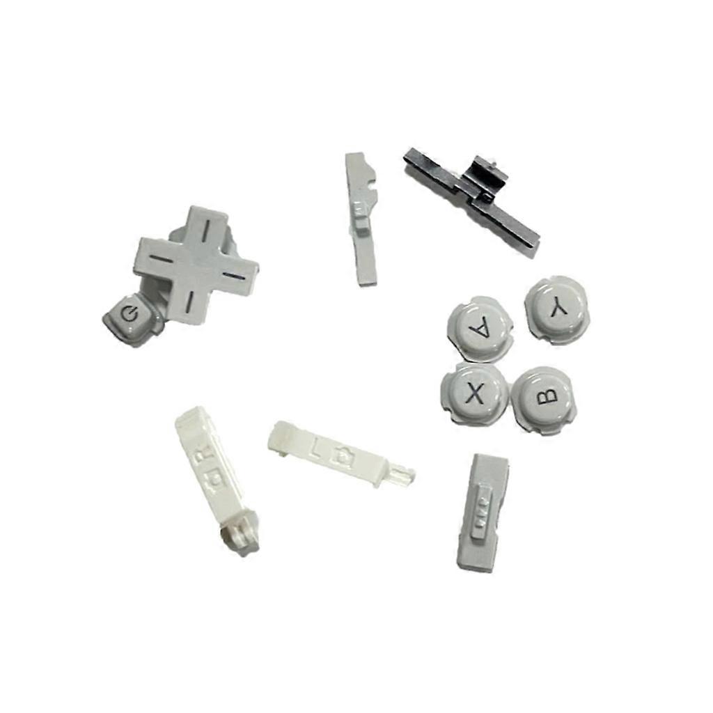 Replacement ABXY D-Pad Button Set For 3DS ABXY Power Button On-Off Keys
