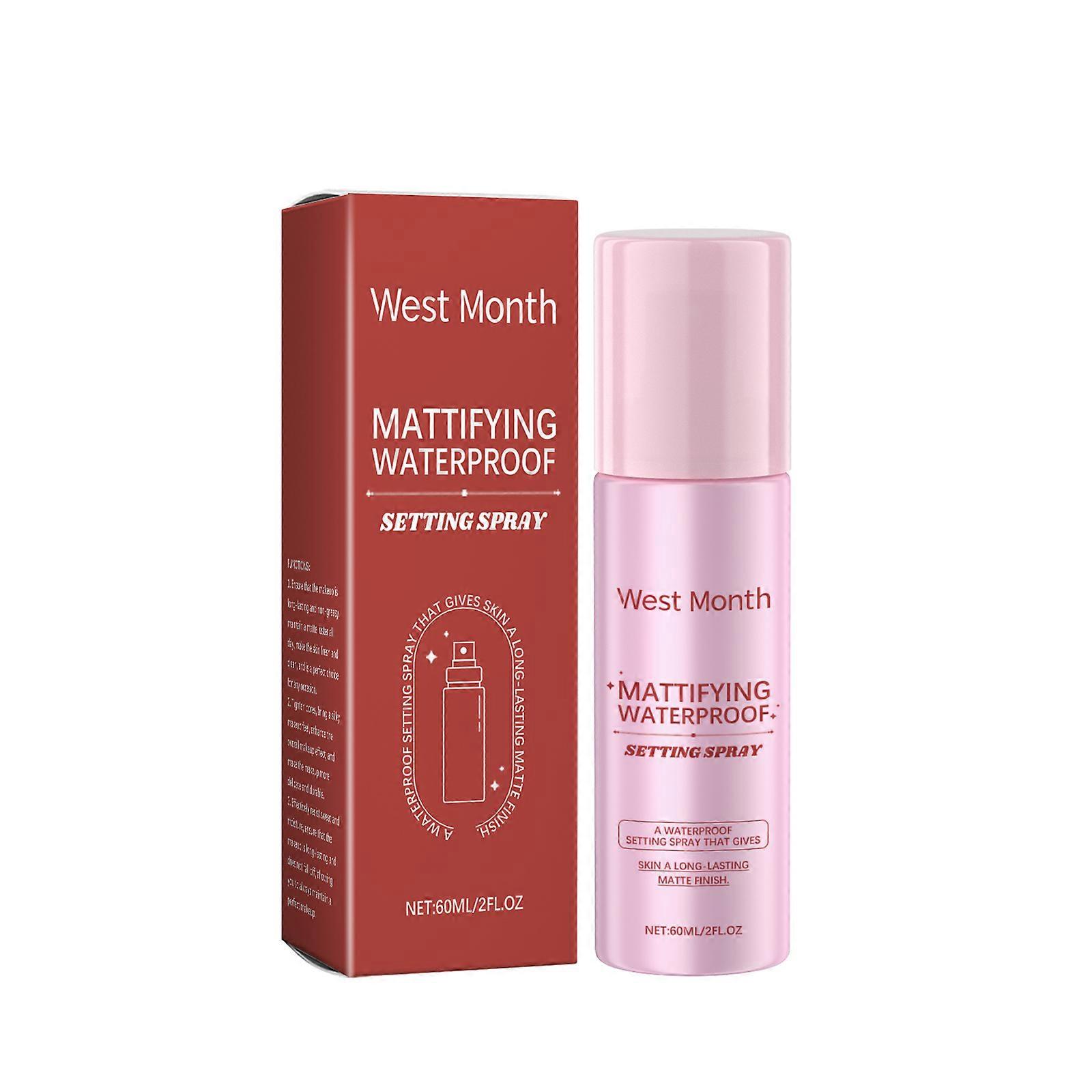 Matte Moisturizing Setting Spray Moisturizing Gentle Care Makeup Long-Lasting Matte Setting Spray