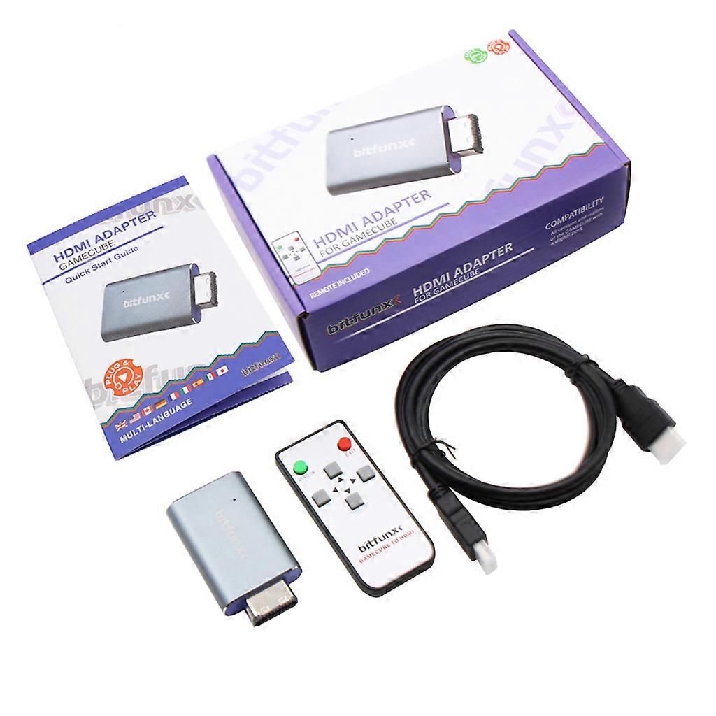 1 مجموعة لمحول متوافق مع NGC HDMI متوافق GC2HDMI للنساء والرجال