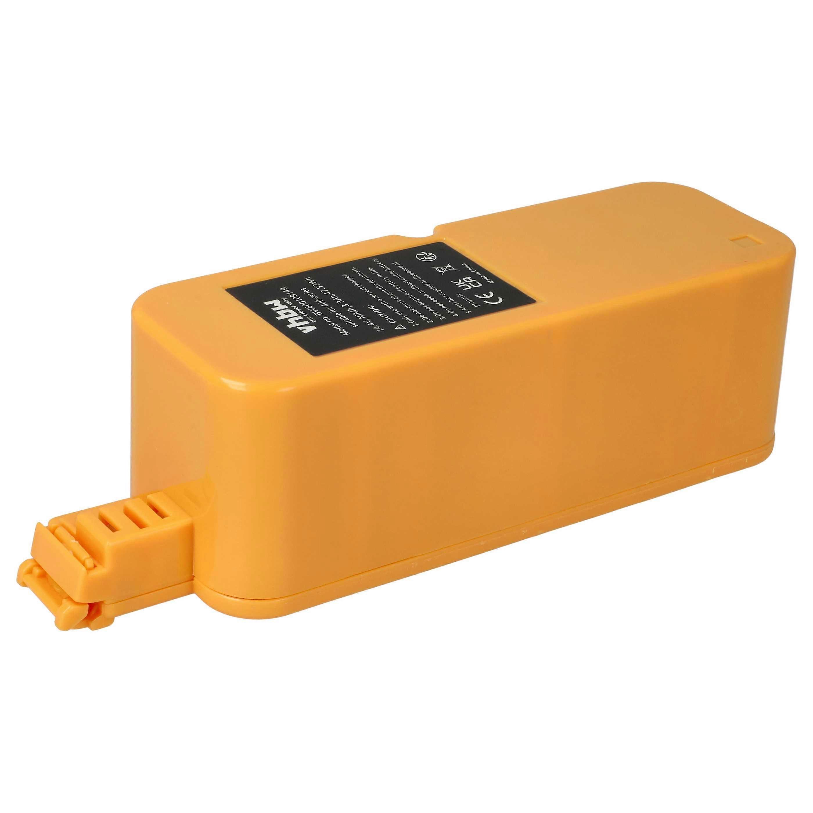 Akumulator vhbw kompatybilny z odkurzaczem iRobot iTouchless AV002A, AV001A (3300mAh, 14.4V, NiMH)