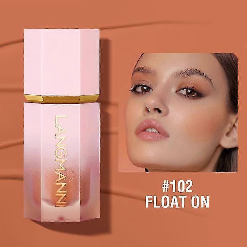 Liquid Blusher Facial Blush Cheek Makeup Rouge Moist High Color Rendering Natural