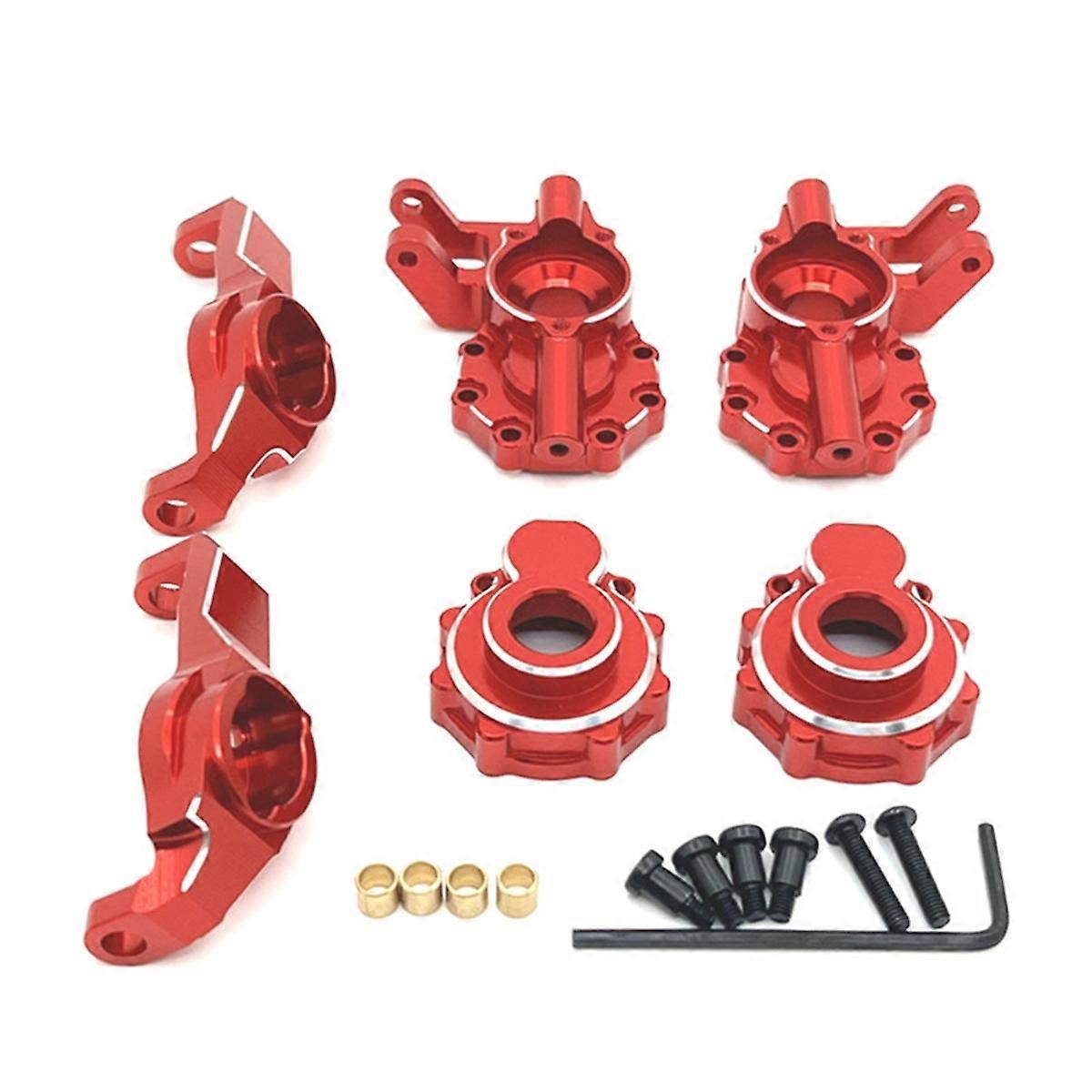 RC Car Upgrade Front Axle C Steering Cup Kit for 1/10 TRX4 HUANGBO 1/10 R1001 R1002 R1003 RC Car Upgrade Parts D